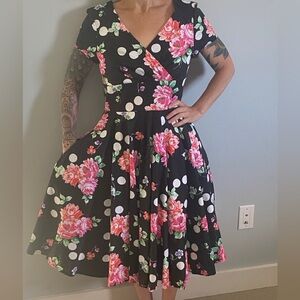 Cute swing dress with pockets! Worn only a  couple times.
